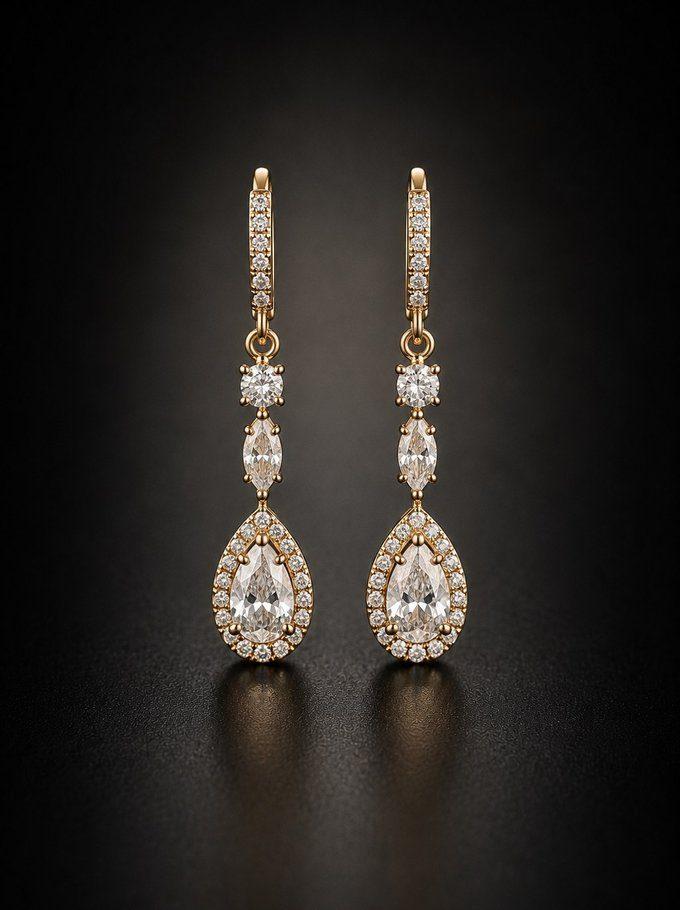 Boucles d'oreilles en joaillerie fine